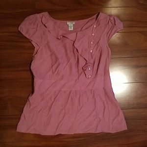 100% silk blouse